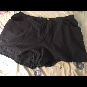 Navy Blue Fashion Bug 22/24W Stretchy Shorts